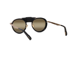 Vuarnet Glacier 02 Men Black Round Sunglasses