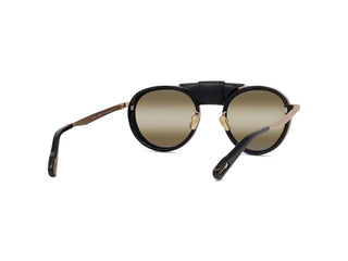 Vuarnet Glacier 02 Men Black Round Sunglasses