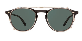 Garrett Leight Hampton Clip Unisex Silver  Eyeglasses