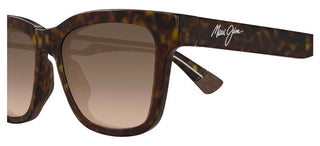 Maui Jim Hanohano Mj0644s Unisex Havana Squared Sunglasses