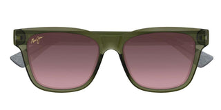 Maui Jim Hanohano Mj0644s Unisex Green Squared Sunglasses