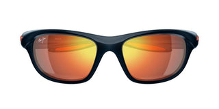 Maui Jim HAULANI MJ0349S men Grey Oval Sunglasses