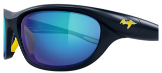 Maui Jim HAULANI MJ0349S men Grey Oval Sunglasses