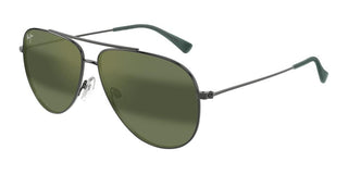 Maui Jim Hau'oli Mj0665s Men Ruthenium Pilot Sunglasses