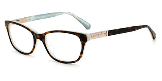Kate Spade Hazen Women Havana Rectangle Eyeglasses