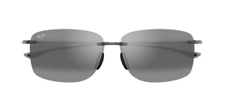 Maui Jim Hema Mj0443s Unisex Grey Geometric Sunglasses