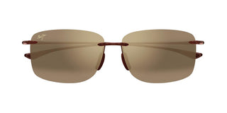 Maui Jim Hema Mj0443s Unisex Brown Geometric Sunglasses