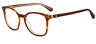 Kate Spade HERMIONE/G women Havana Geometric Eyeglasses