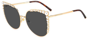 Carolina Herrera HER 0076/S women Rose gold Cat Eye Sunglasses