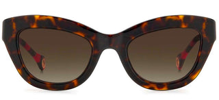 Carolina Herrera HER 0086/S women Havana Cat Eye Sunglasses