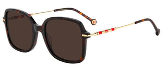 Carolina Herrera HER 0101/S women Havana Geometric Sunglasses