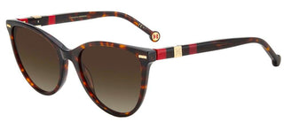 Carolina Herrera HER 0107/S women Havana Cat Eye Sunglasses