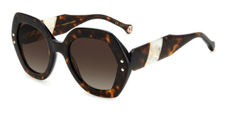 Carolina Herrera HER 0126/S women Havana Squared Sunglasses