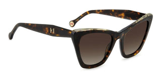 Carolina Herrera HER 0129/S women Havana Squared Sunglasses
