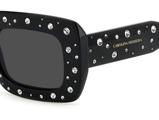 Carolina Herrera HER 0131/S women Black Squared Sunglasses