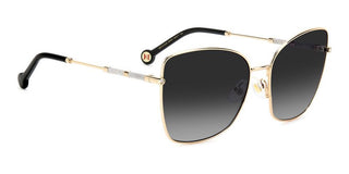 Carolina Herrera HER 0133/S women Rose gold Squared Sunglasses