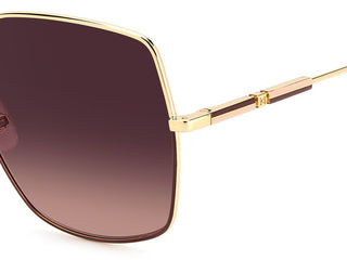Carolina Herrera HER 0139/S women Gold Squared Sunglasses