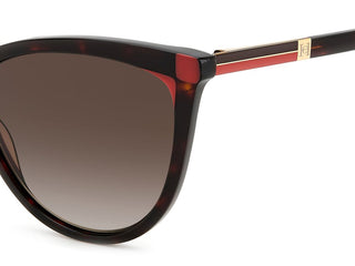 Carolina Herrera HER 0141/S women Havana Squared Sunglasses