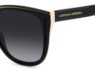 Carolina Herrera Her 0144/s Women Black Squared Sunglasses