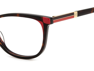 Carolina Herrera HER 0163 women Havana Butterfly Eyeglasses