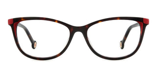 Carolina Herrera HER 0163 women Havana Butterfly Eyeglasses