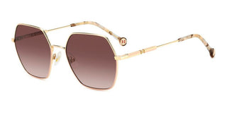 Carolina Herrera HER 0183/S women Gold Geometric Sunglasses