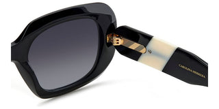 Carolina Herrera HER 0186/S women Black Geometric Sunglasses