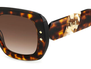 Carolina Herrera HER 0186/S women Havana Geometric Sunglasses