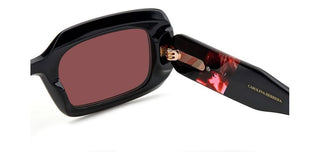 Carolina Herrera HER 0187/S women Black Geometric Sunglasses