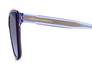 Carolina Herrera HER 0188/S women Blue Butterfly Sunglasses