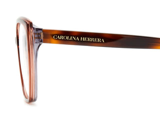 Carolina Herrera HER 0214 women Brown Geometric Eyeglasses