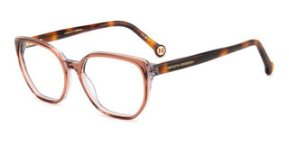 Carolina Herrera HER 0214 women Brown Geometric Eyeglasses