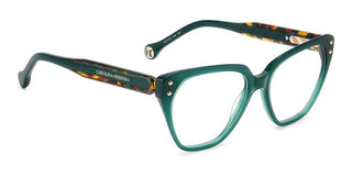 Carolina Herrera Her 0223 Women Green Squared Eyeglasses