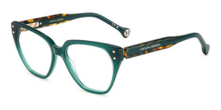Carolina Herrera Her 0223 Women Green Squared Eyeglasses