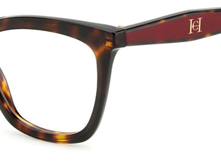 Carolina Herrera Her 0228 Women Havana Squared Eyeglasses