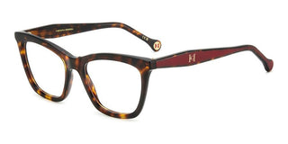 Carolina Herrera Her 0228 Women Havana Squared Eyeglasses