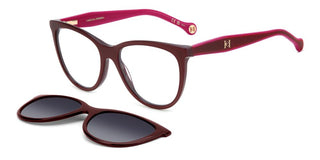 Carolina Herrera HER 0259/CS WITH CLIP ON women Red Pantos Sunglasses