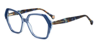 Carolina Herrera HER 0291 women Blue Geometric Eyeglasses
