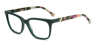 Carolina Herrera Her 0300 Women Green Rectangle Eyeglasses