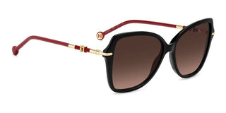 Carolina Herrera Her 0302/s Women Black Butterfly Sunglasses