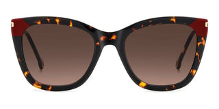 Carolina Herrera Her 0307/s Women Havana Rectangle Sunglasses