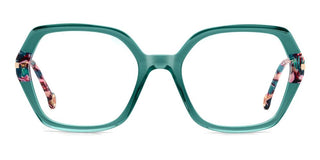 Carolina Herrera Her 0310 Women Green Squared Eyeglasses