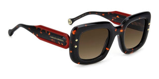 Carolina Herrera Her 0313/s Women Havana Squared Sunglasses