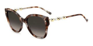 Carolina Herrera Her 0318/s Women Havana Squared Sunglasses