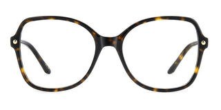 Carolina Herrera Her 0320 Women Havana Squared Eyeglasses