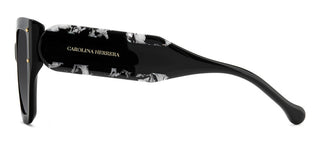 Carolina Herrera Her 0323/s Women Black Squared Sunglasses