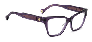 Carolina Herrera Her 0330 Women Violet Cat Eye Eyeglasses