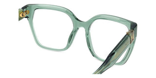 Carolina Herrera Her 0331 Women Green Geometric Eyeglasses