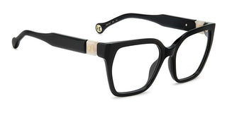 Carolina Herrera Her 0331 Women Black Geometric Eyeglasses