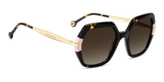 Carolina Herrera HER 0347/S women Havana Geometric Sunglasses